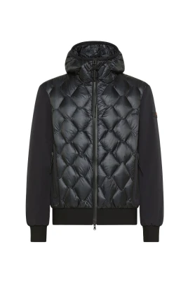 Urban Bomberjacka med Geometriskt Quilt