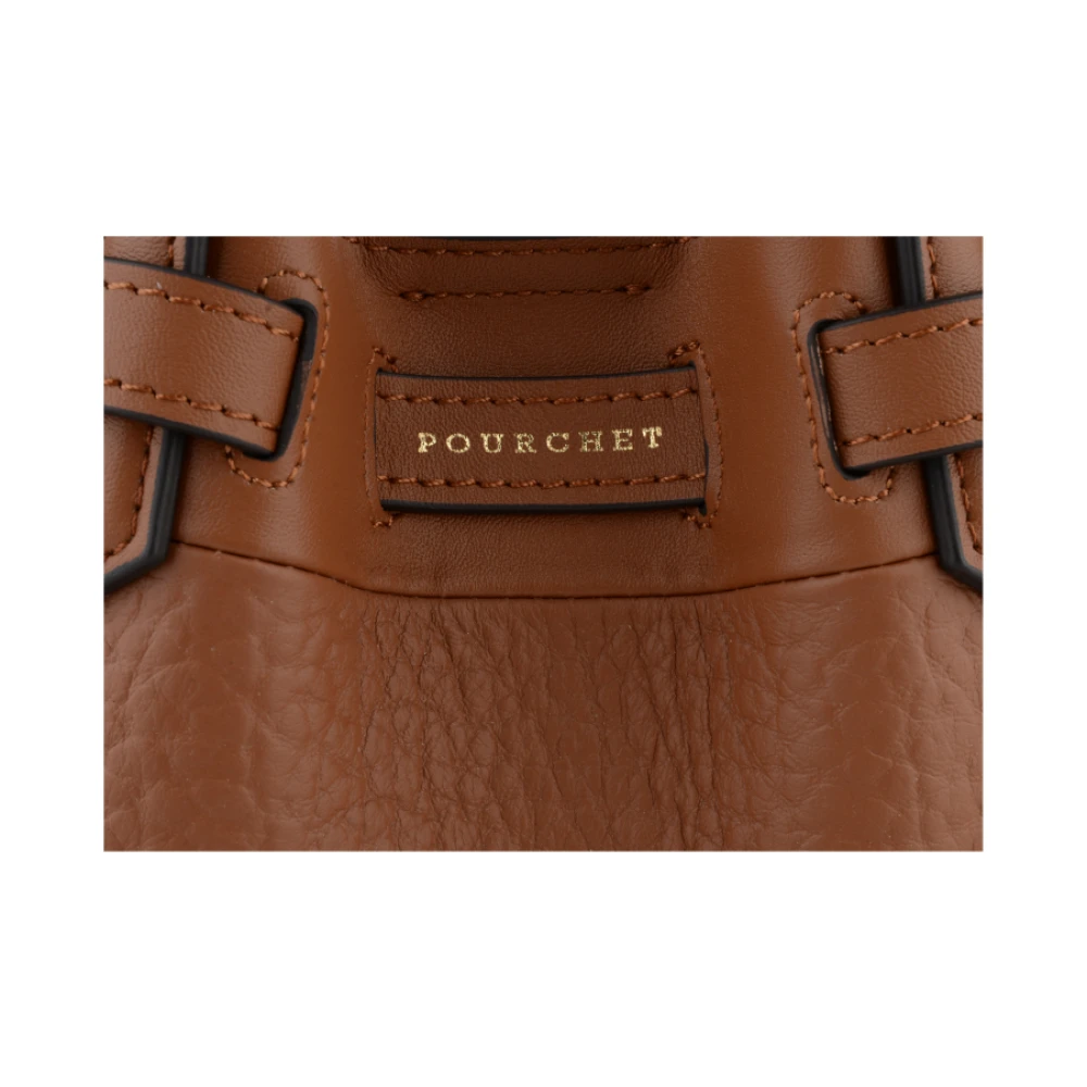 Pourchet Paris Micro Crossbody Bag Brown Dames
