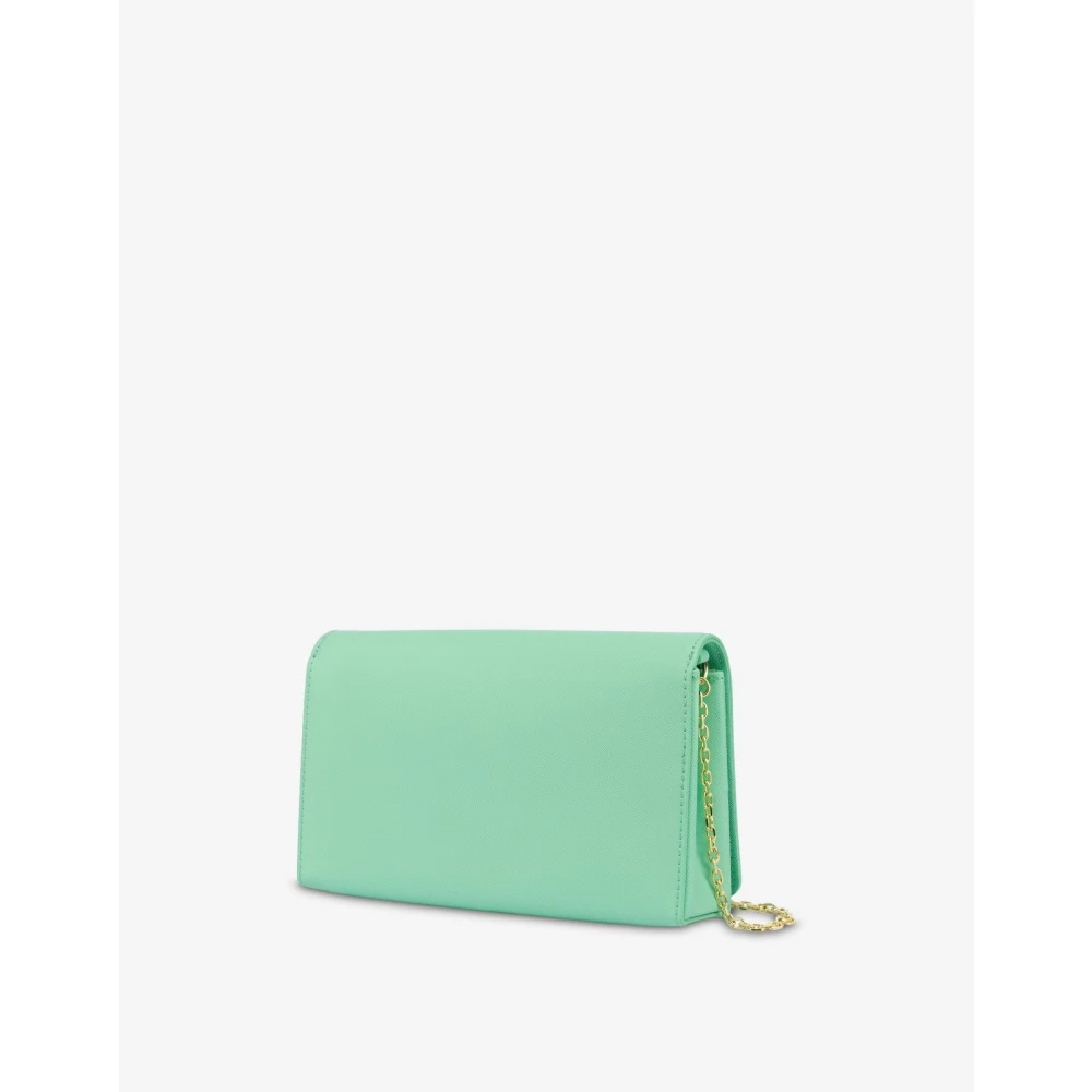 Love Moschino Stijlvolle PU-tas Green Dames