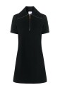 robe-noire-a-manches-courtes-avec-detail-zip