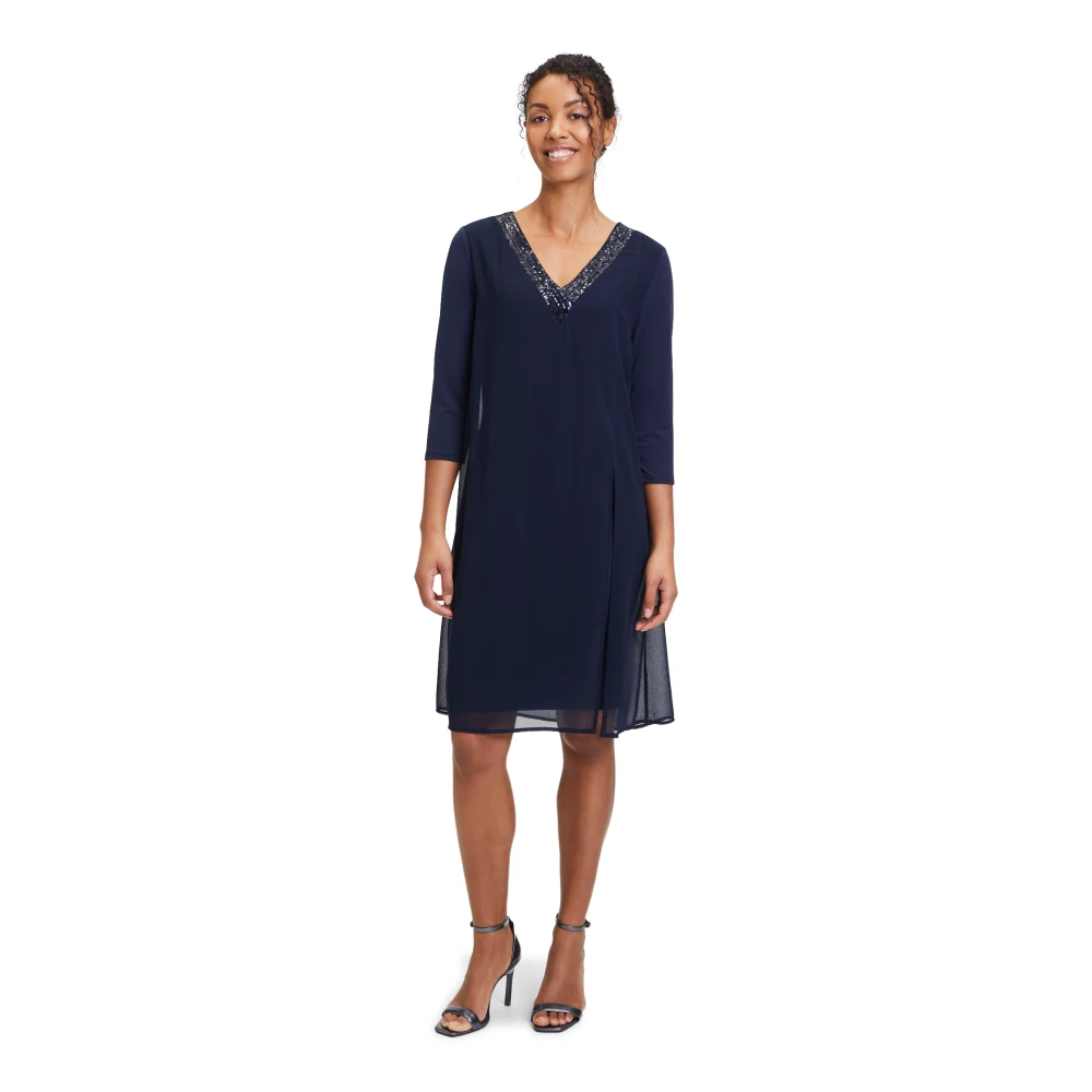 Vera Mont Layer Look Cocktailjurk Green Dames