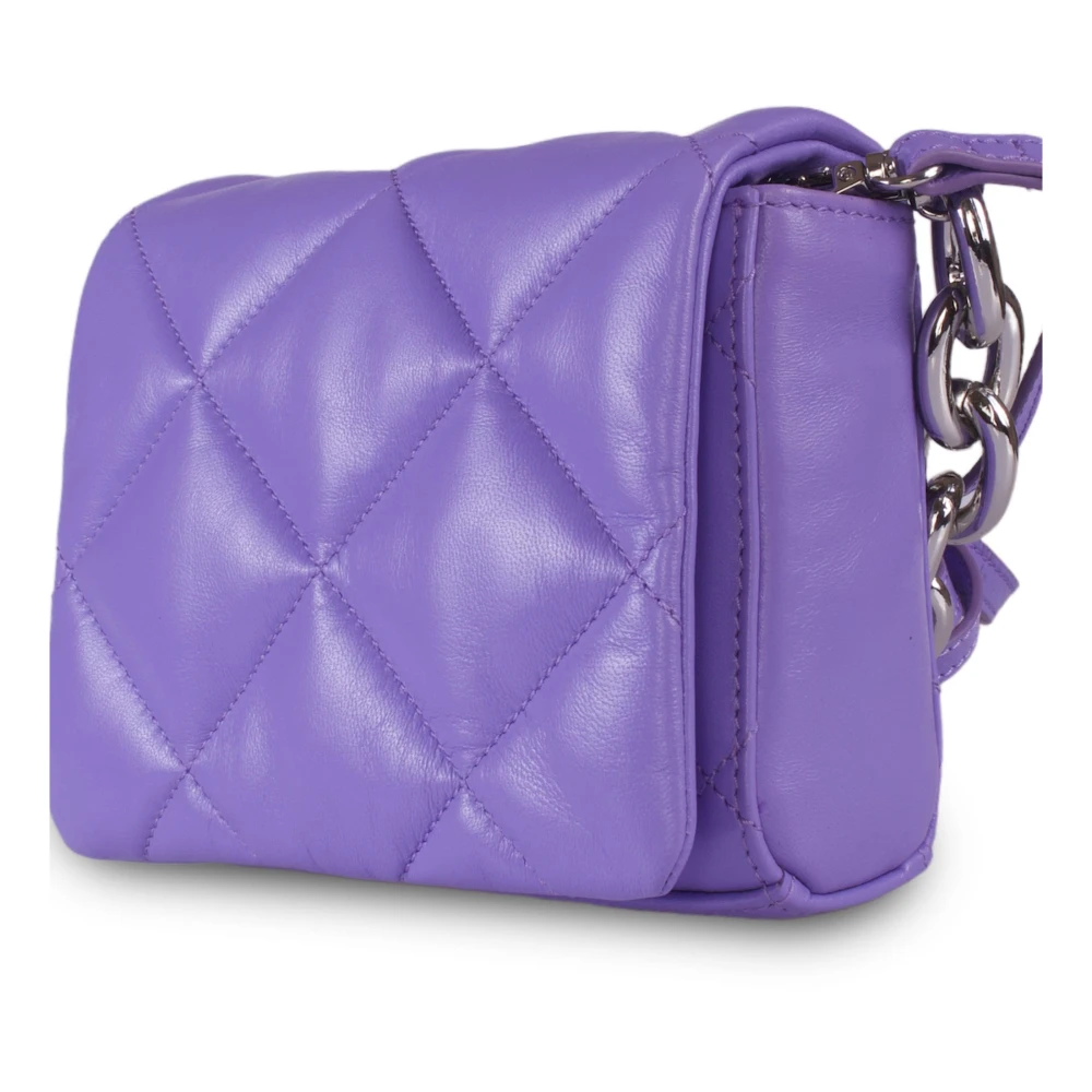 Stand Studio Gewatteerde Lamstas in Hestia-stijl Purple Dames