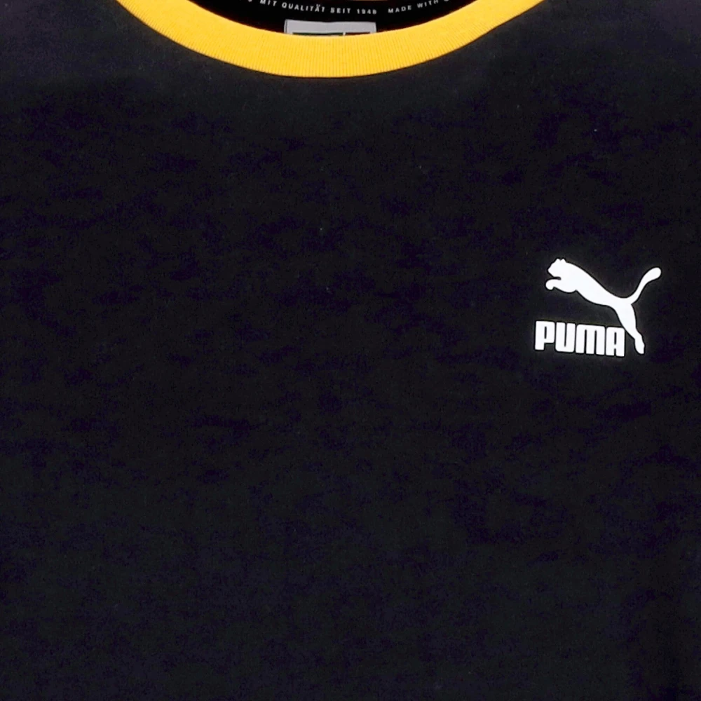 Puma Klassieke Blok Tee Heren T-Shirt Black Heren
