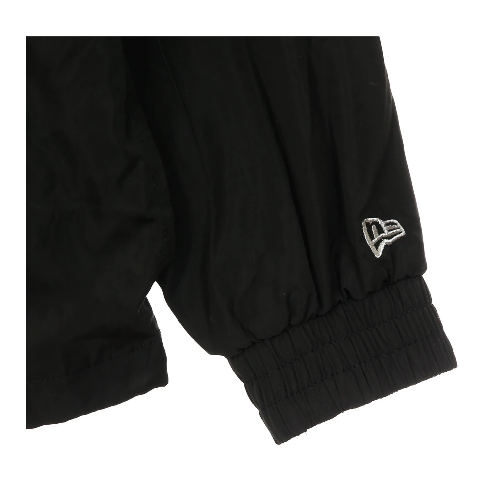 new era Metallic Windbreaker Loslak Zwart Slip-On Black Heren