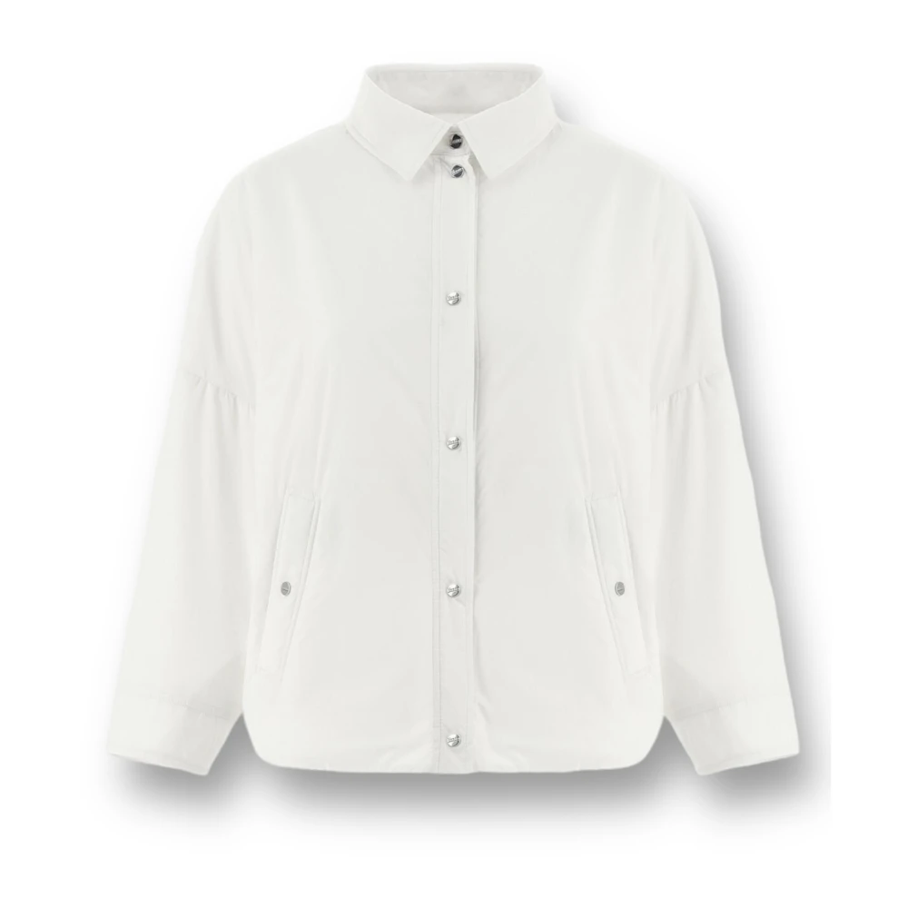 Herno Ecoage Jacket White Dames