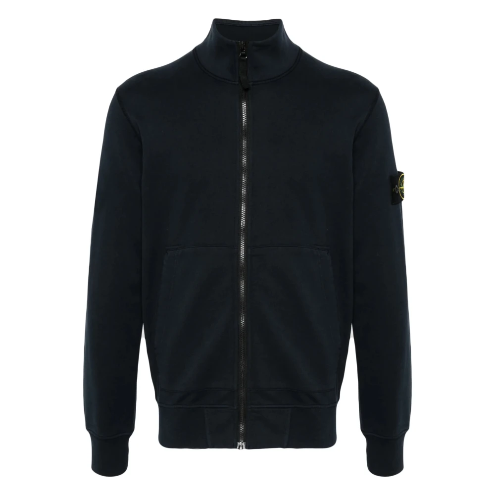 Stone Island Blauwe Sweaters voor Mannen Blue Heren