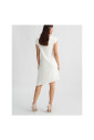 robe-courte-blanche-drapee