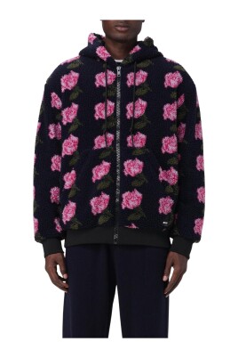 floral-print-zipup-hoodie