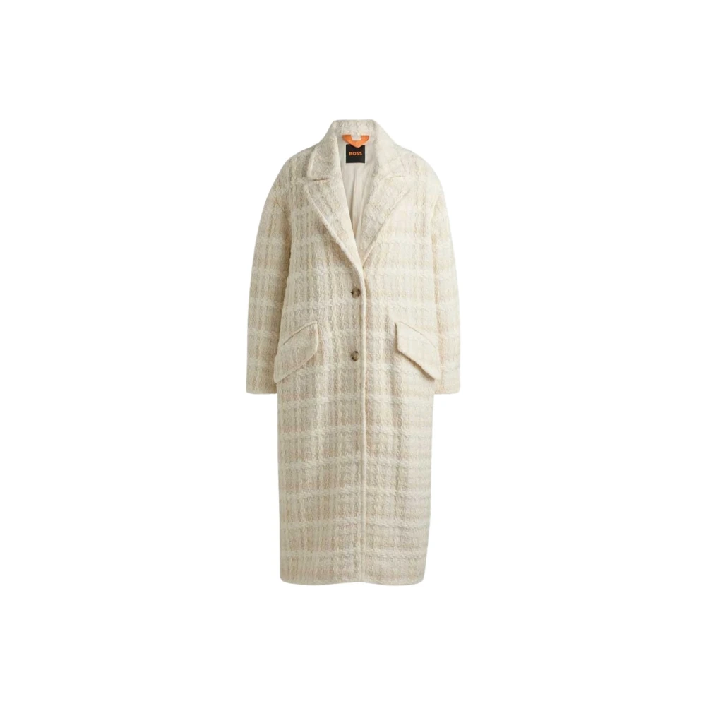 Coats > Single-Breasted Coats - - Hugo Boss - Modalova
