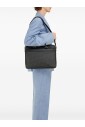 embossed-logo-black-leather-handbag
