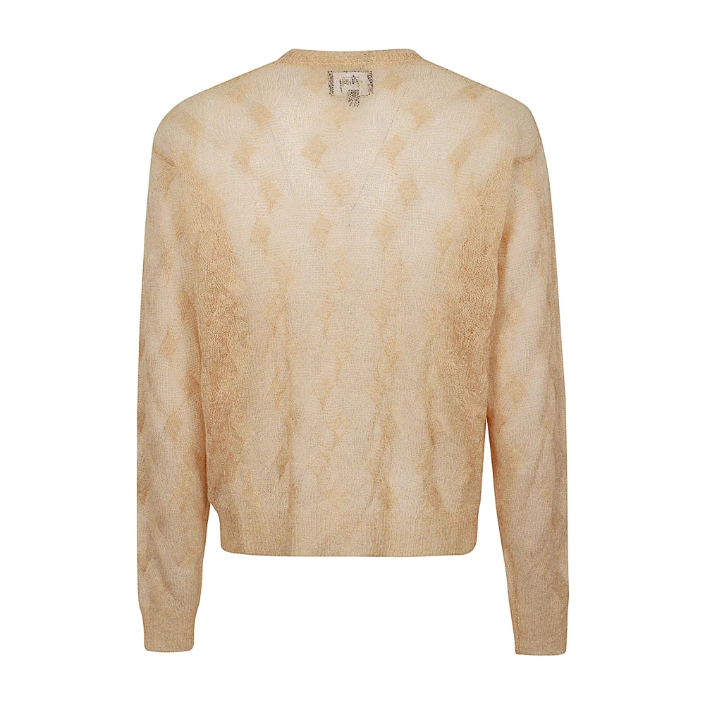 Stüssy Beige Crew Neck Sweater Beige Heren