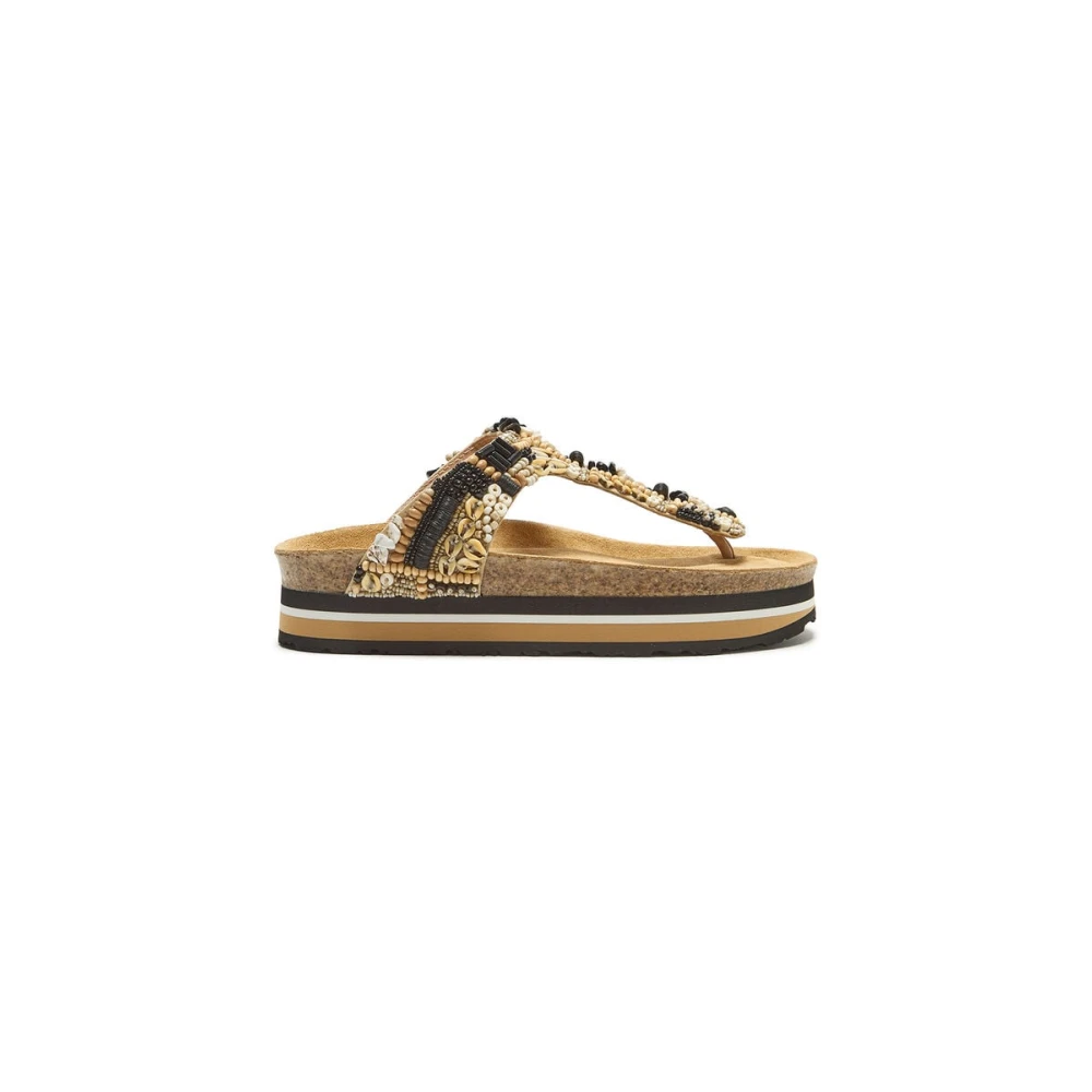 Maliparmi Donna Beige Scarpe, 40 Eu, New,