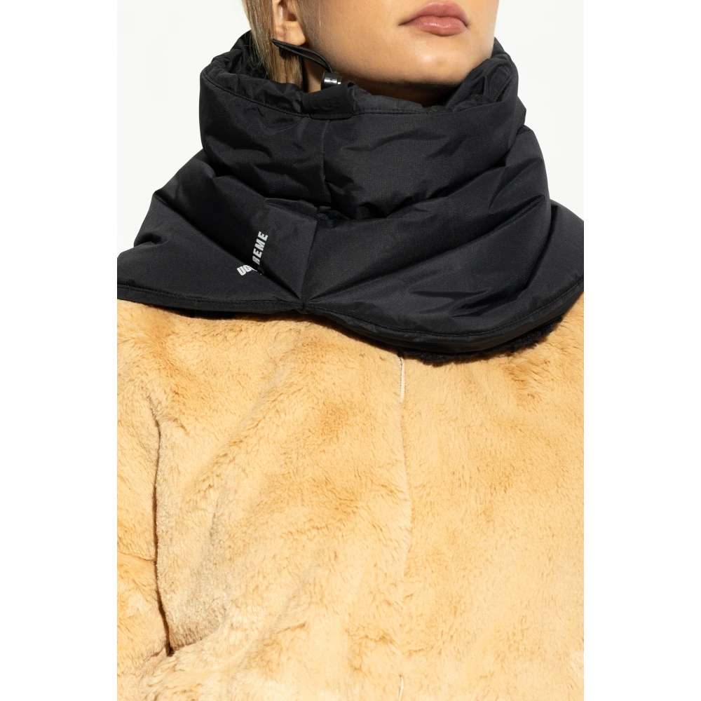 Ugg Omkeerbare nepbont snood Black Unisex