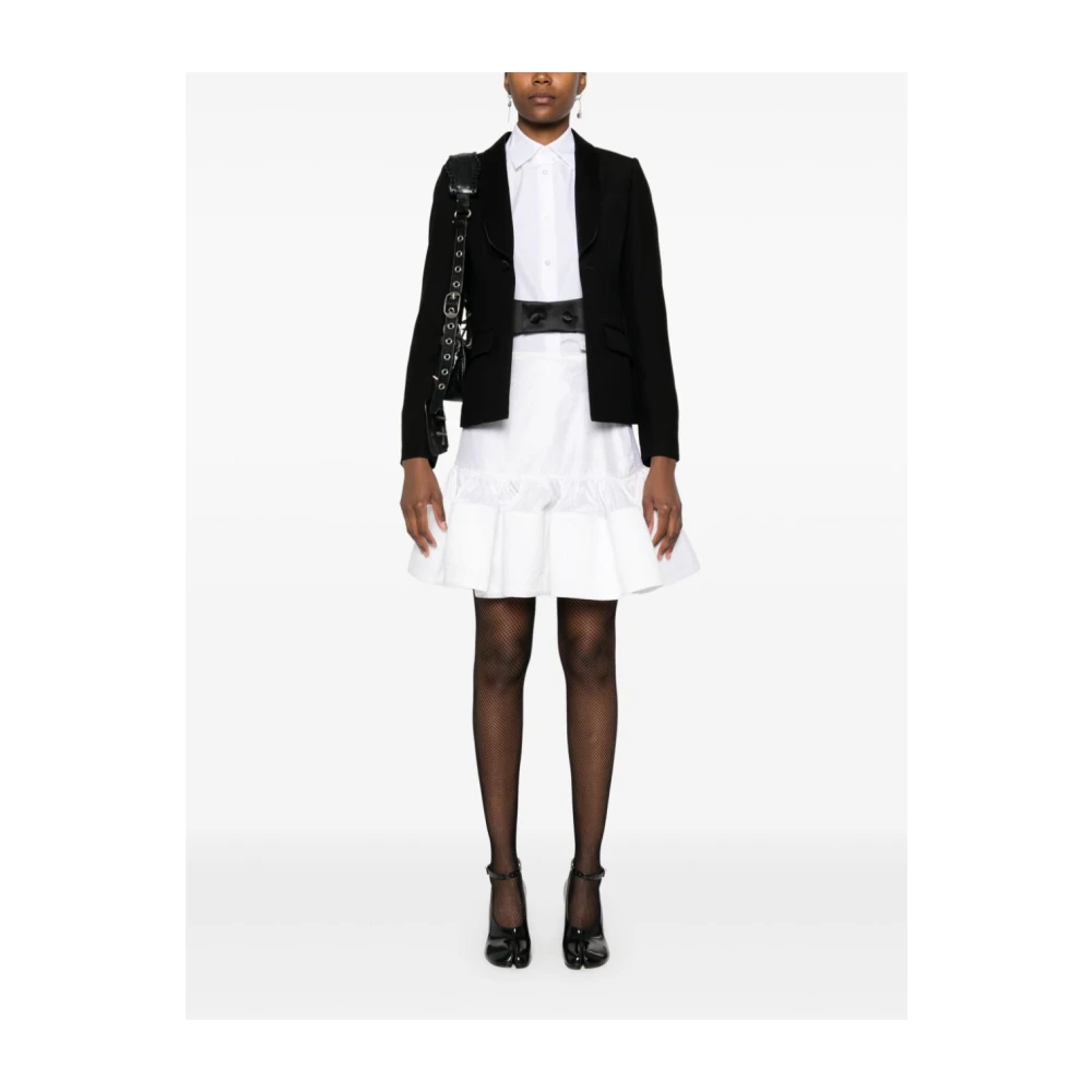 Noir Kei Ninomiya Zwarte Jassen met Unieke Stijl Black Dames