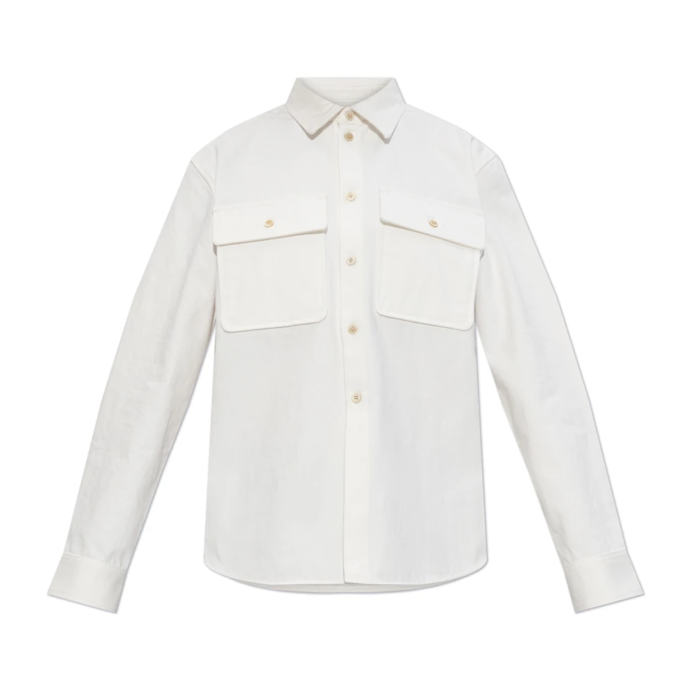 Jil Sander Denim overhemd White Dames