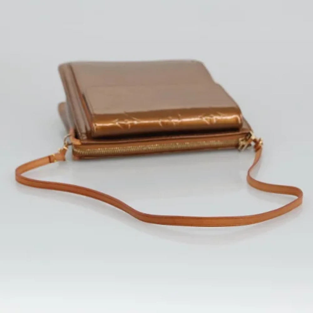 Louis Vuitton Vintage Pre-owned Leather pouches Brown Dames