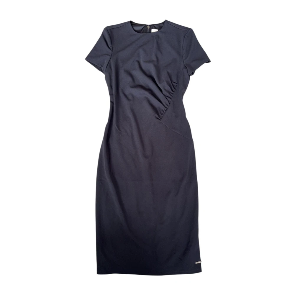 Calvin Klein Women's Black Midi Dress - Midi Dresses - M - Dresses
