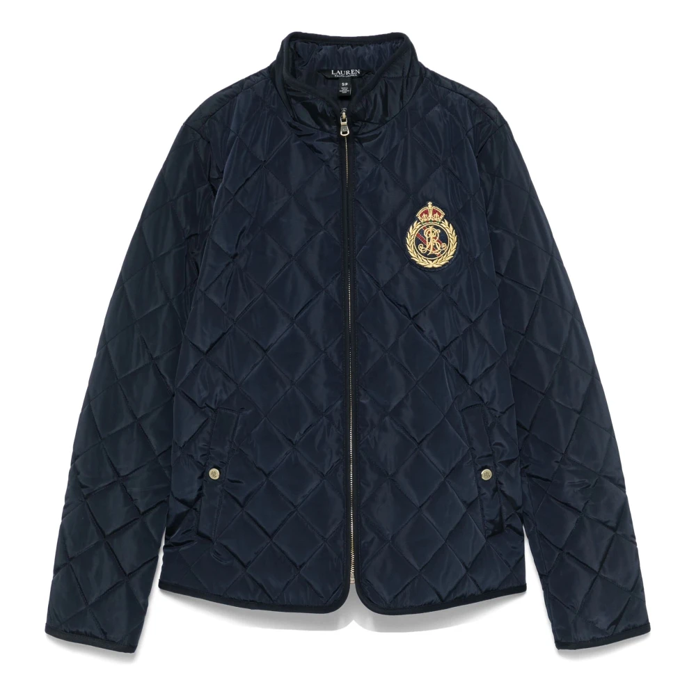 Ralph Lauren Geïsoleerde Jas Blue Dames