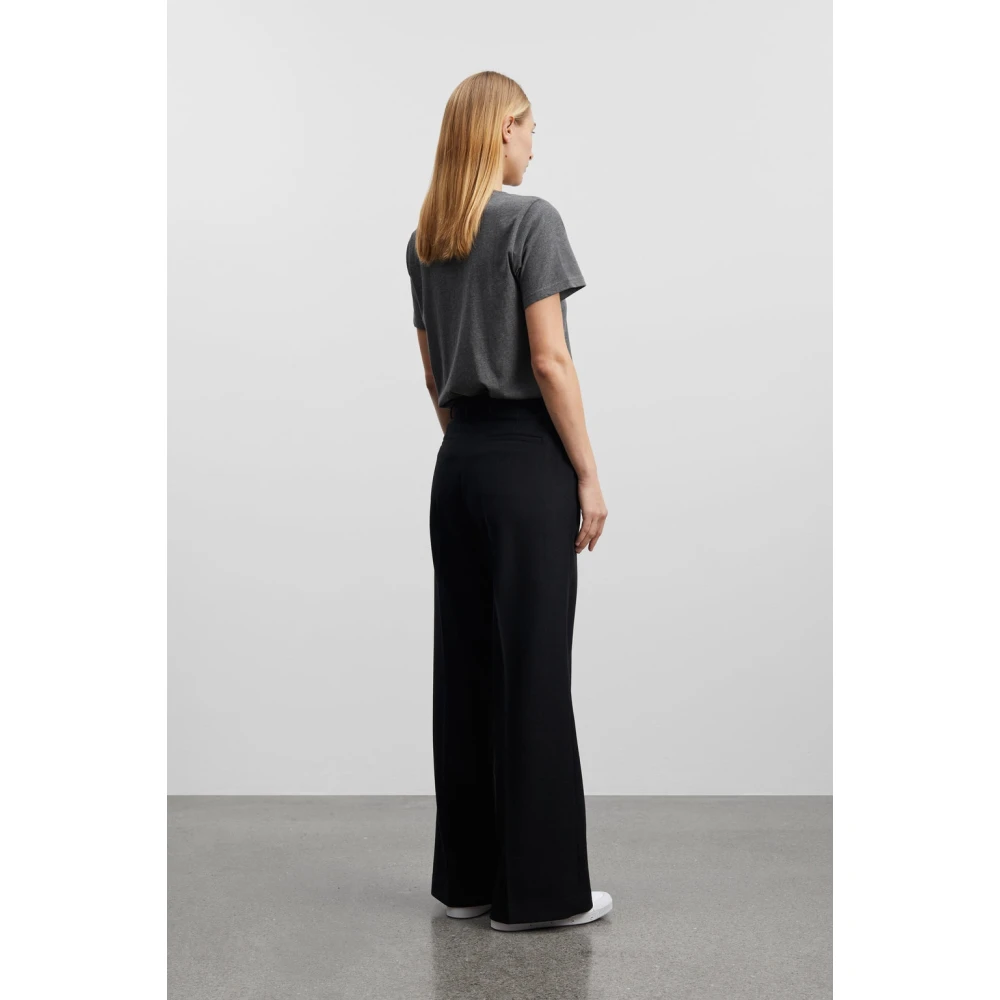 Skall Studio Pirette Wollen Broek Black Dames