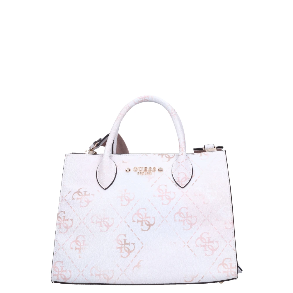 Guess Handtas met 3 vakken White Dames