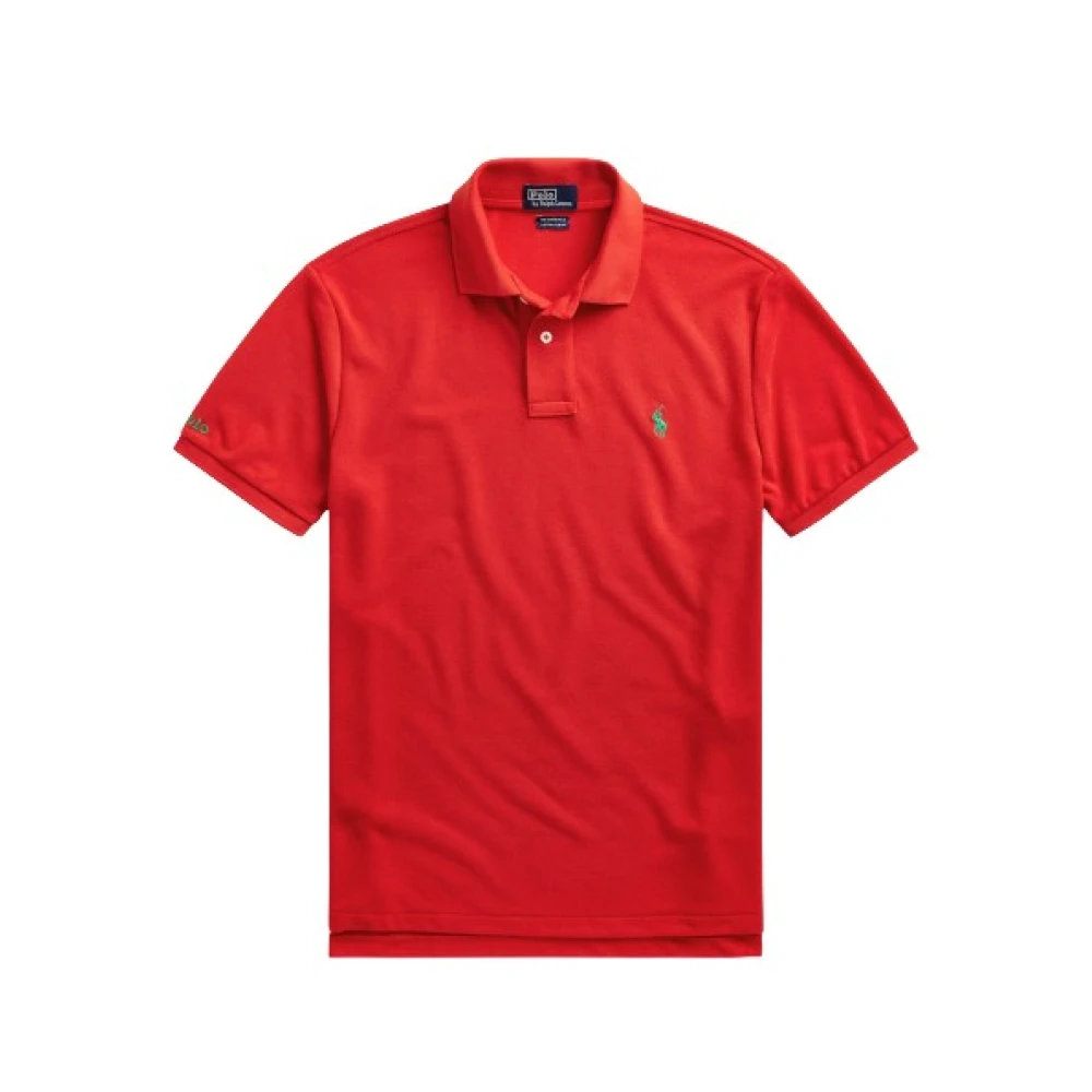 Polo Ralph Lauren Rode Earth Polo Shirt Mode Red Heren