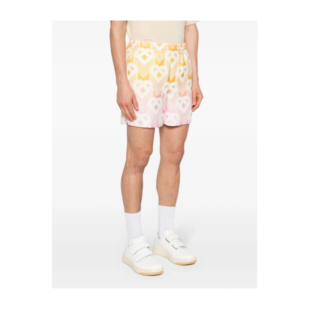 Casablanca Gradient Monogram Shorts Multicolor Heren