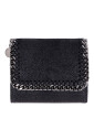 chic-flap-wallet-with-chain-trim