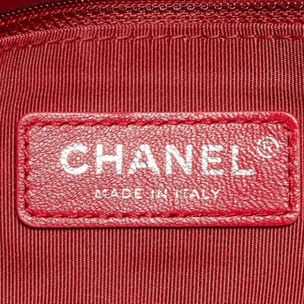Chanel Vintage Pre-owned Leather shoulder-bags Black Dames