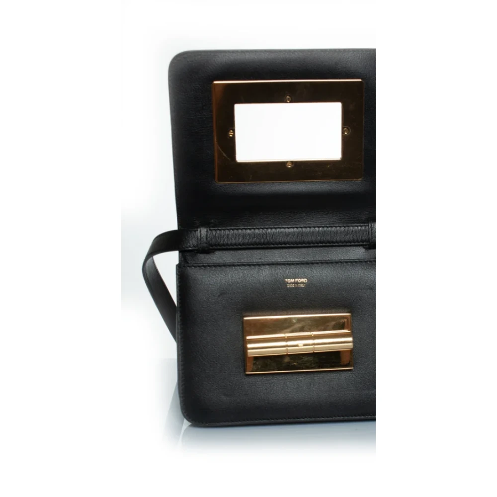 Tom Ford Pre-owned Leather shoulder-bags Black Dames