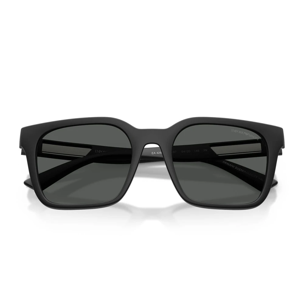 Emporio Armani Man Sunglass EA4269 - Frame color: Matte Black, Lens color: Dark Grey - Image 7