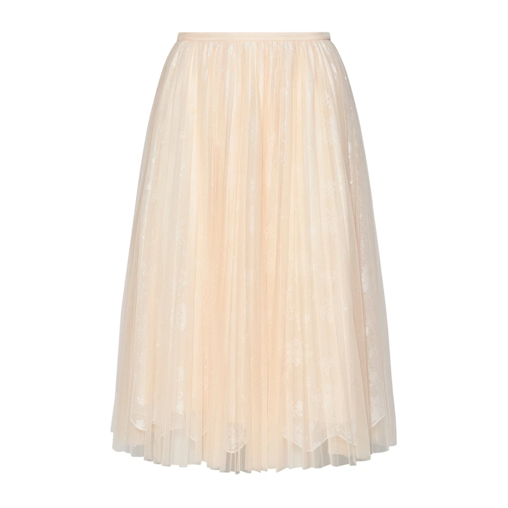 Silvian Heach Vrouw Roze Rokken Dames, Xs, Geplooide Midi Rok