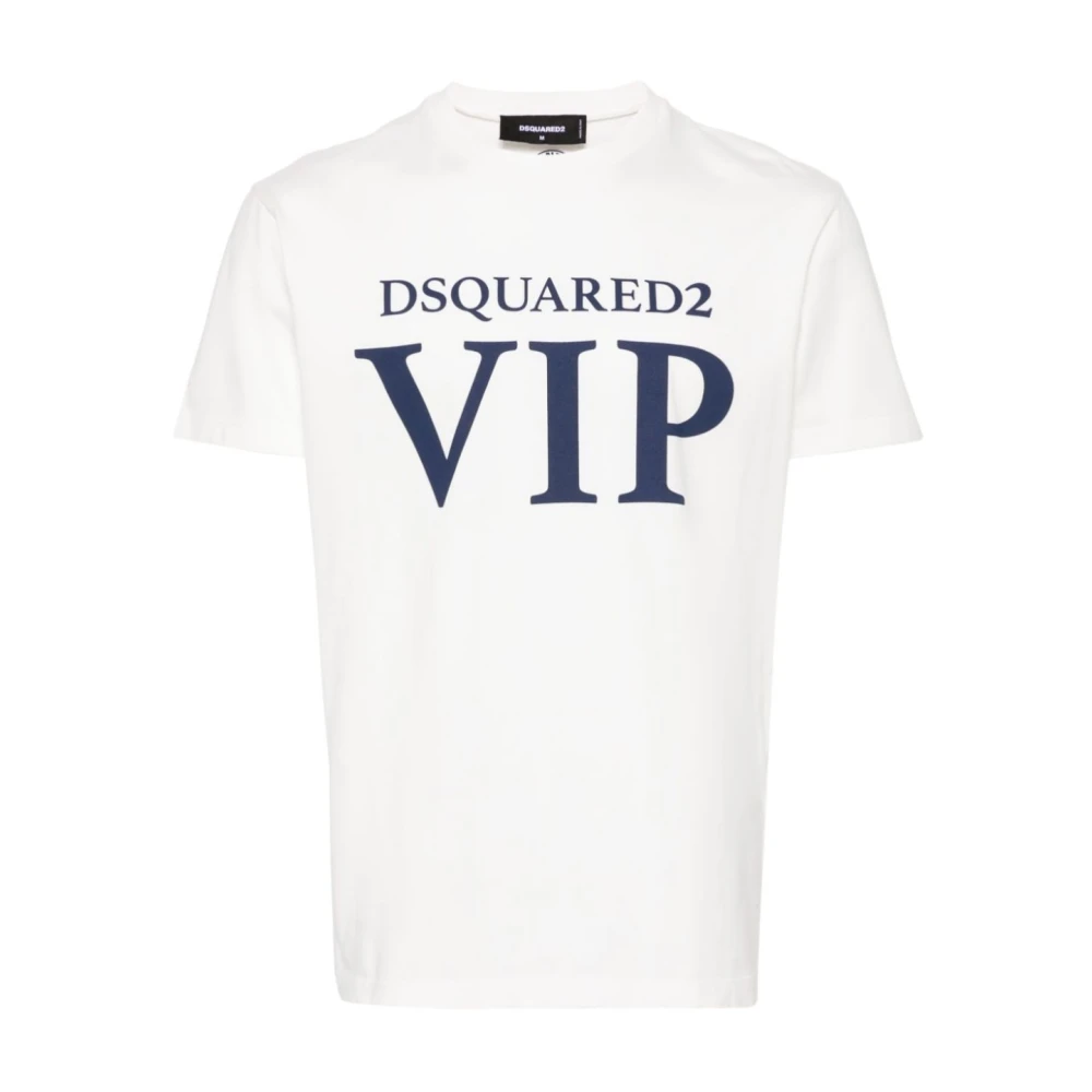 Dsquared2 Klassieke T-shirt 101 voor mannen White Heren