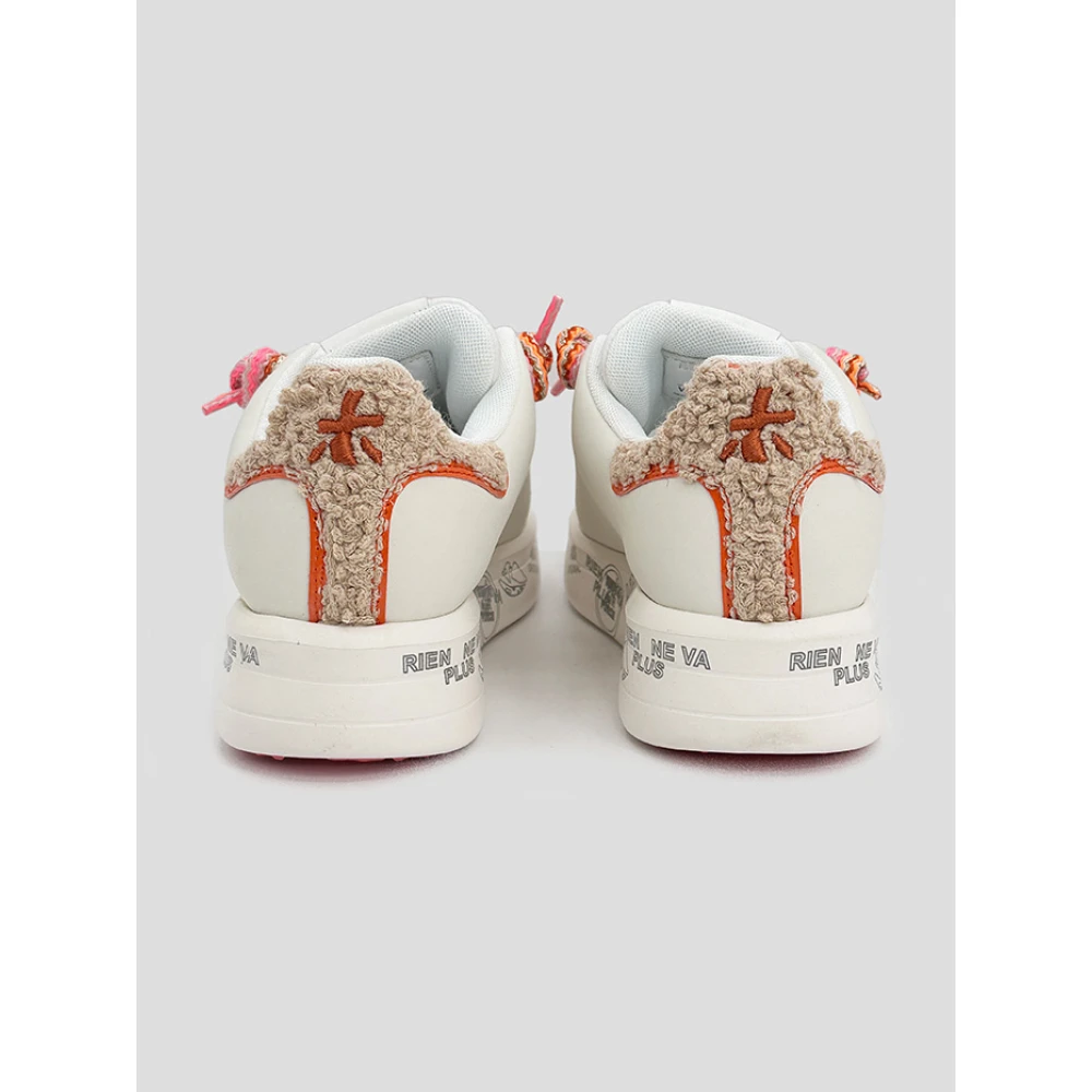 Premiata Belle Wit Leren Sneaker White Dames