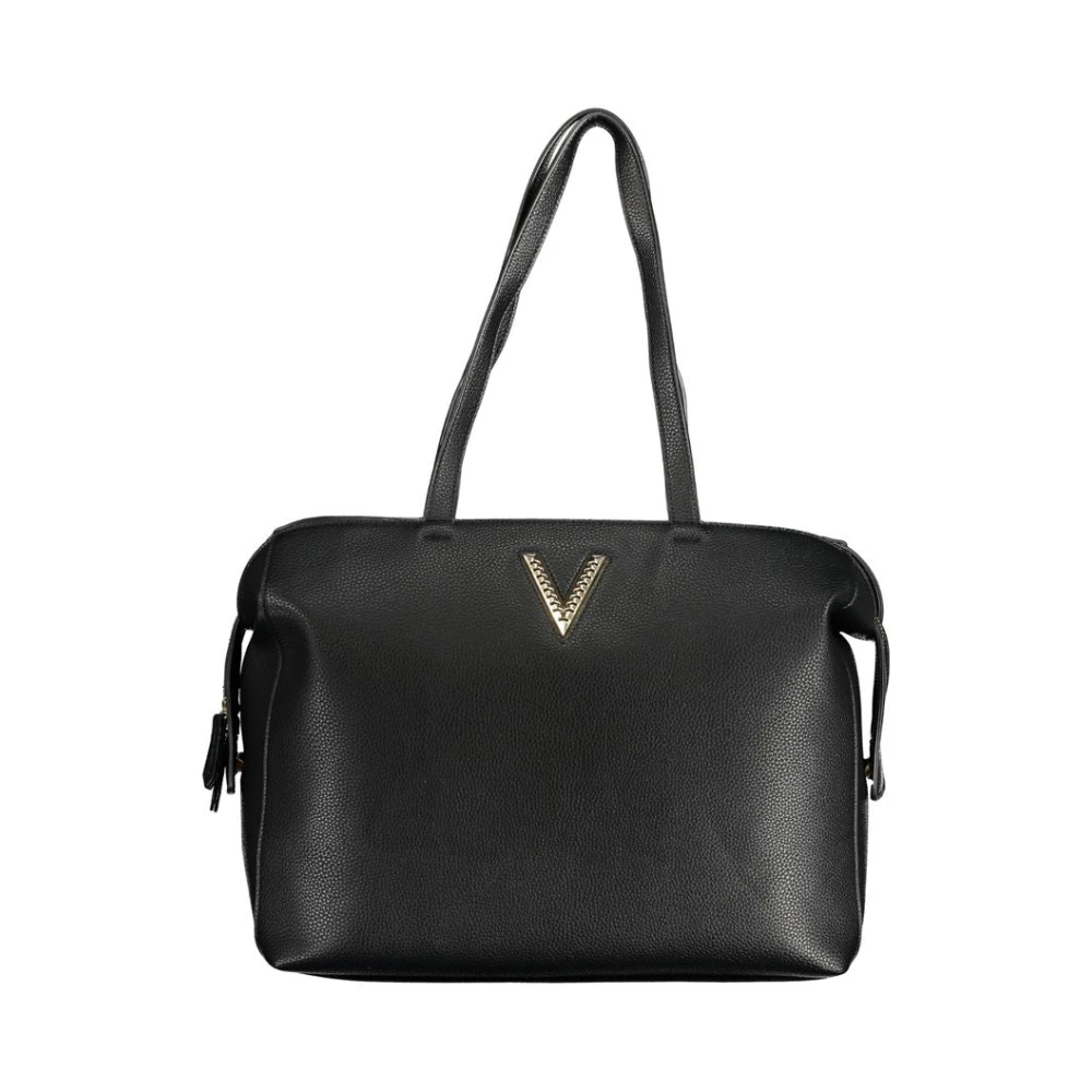 Valentino By Mario Valentino Women's Black Polyethylene Handbag With Shoulder Handles