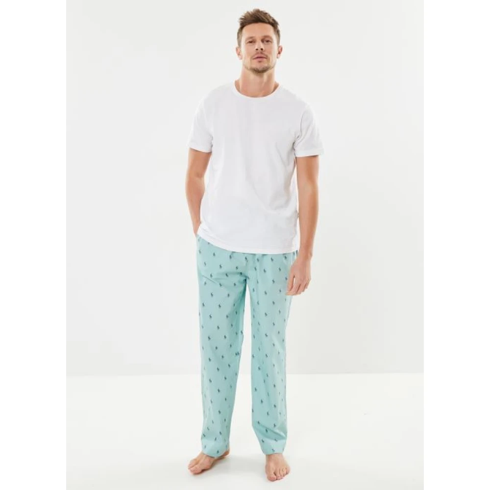 Polo Ralph Lauren Groene Katoenen Regular Fit Broek Green Heren