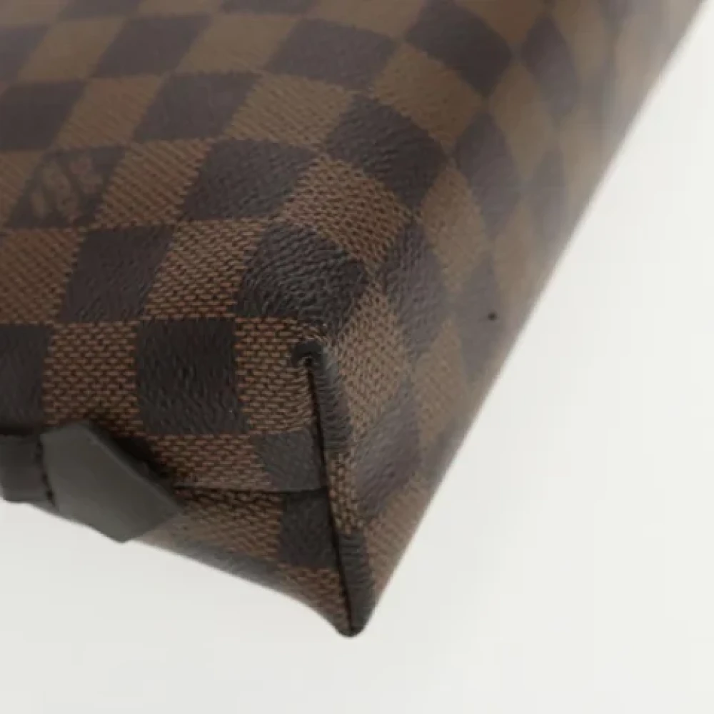 Louis Vuitton Vintage Pre-owned Canvas pouches Brown Dames