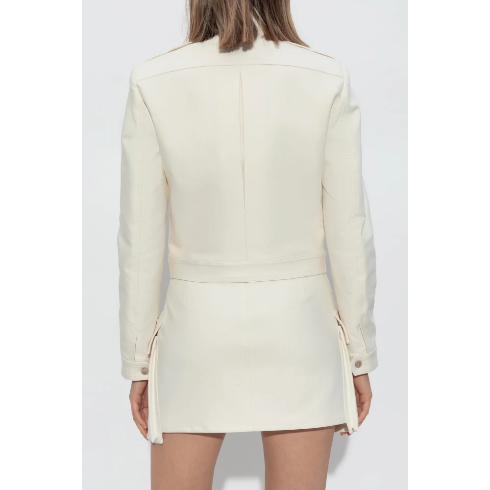 Tom Ford Jas met zakken Beige Dames