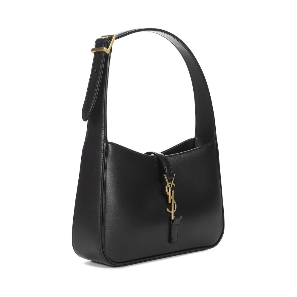 Saint Laurent Le 5 À 7 Hobo Tas Black Dames