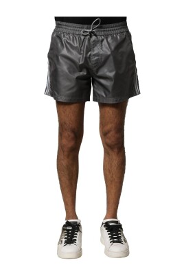 gray-casual-bermuda-shorts-with-drawstring