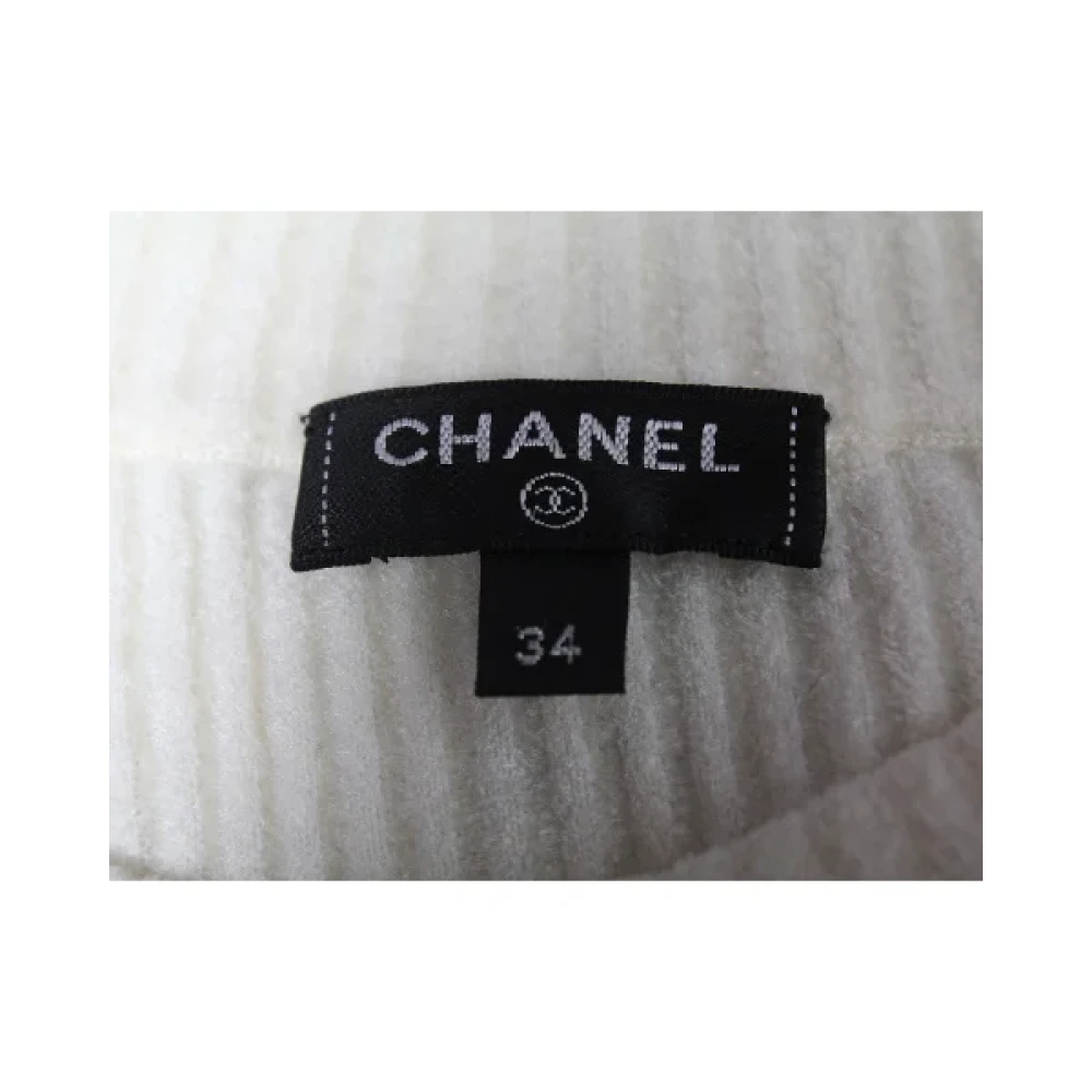 Chanel Vintage Pre-owned Wool tops Black Dames