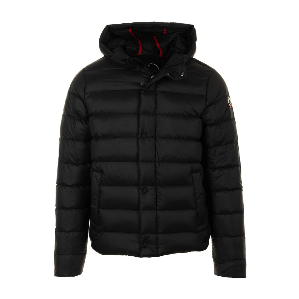Jott Zwarte Piumino Jorge Jas Black Heren