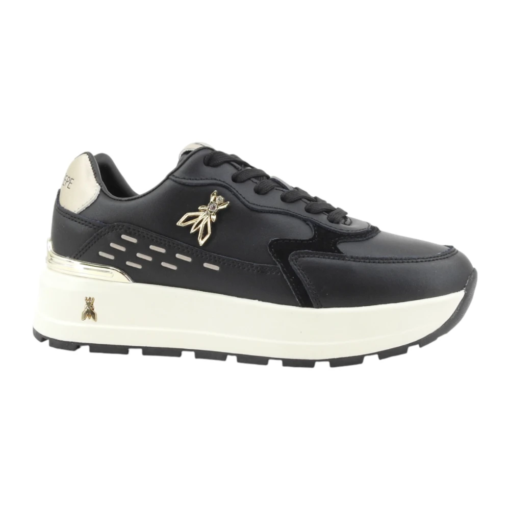 Patrizia Pepe Damen Schwarz Sneakers