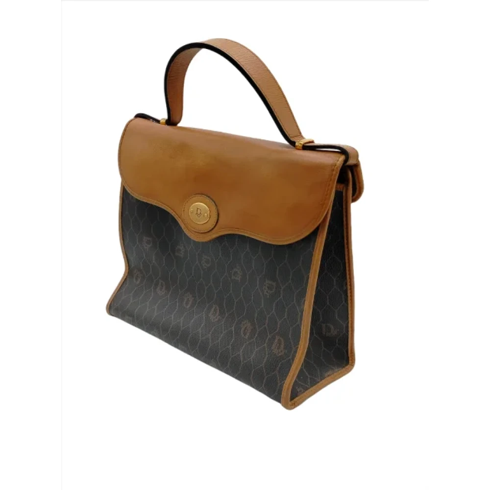 Dior Vintage Pre-owned Canvas dior-bags Brown Dames