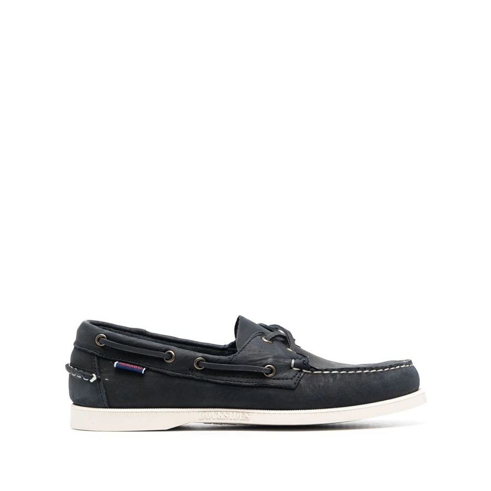 Sebago Sailor Shoes Blue Heren