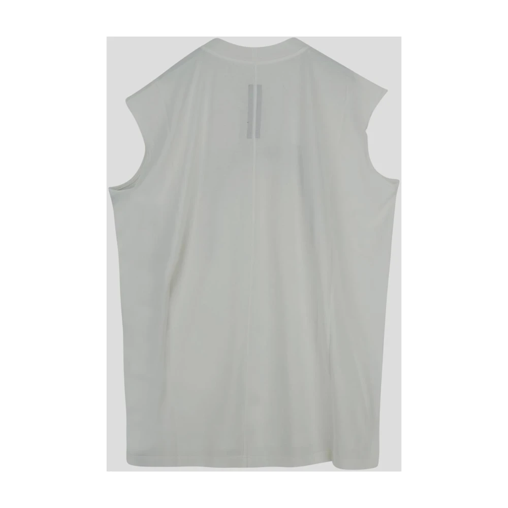 Rick Owens Katoenen Tarp T-Shirt White Heren