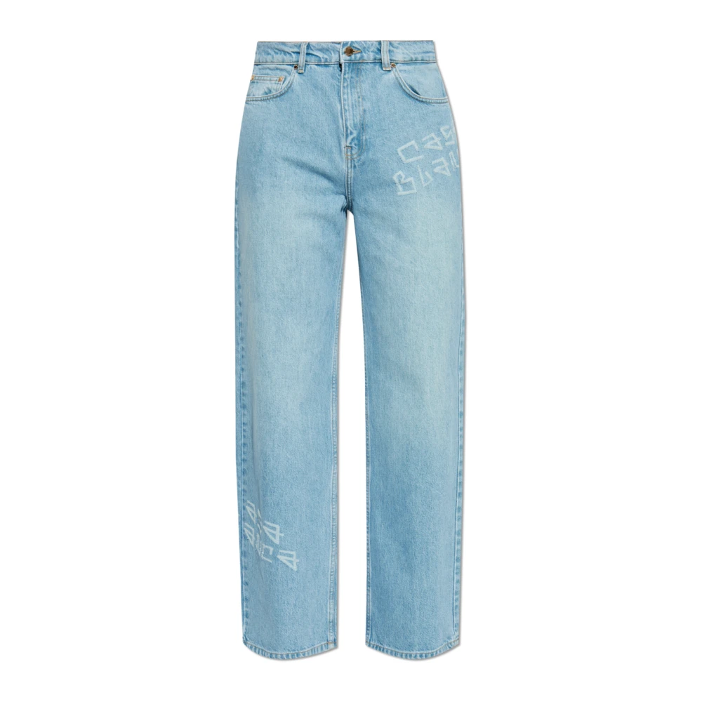 Casablanca Jeans met logo Blue Heren