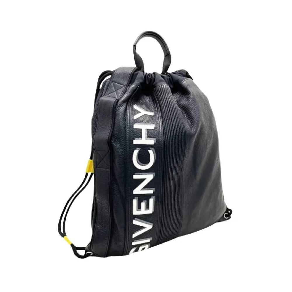 Givenchy Pre-owned Leather backpacks Black Dames