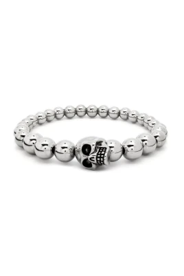 Elastiskt Armband med Skull Charm