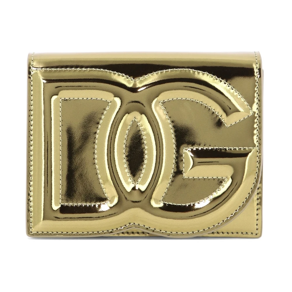 Dolce & Gabbana Schoudertas met logo Yellow Dames