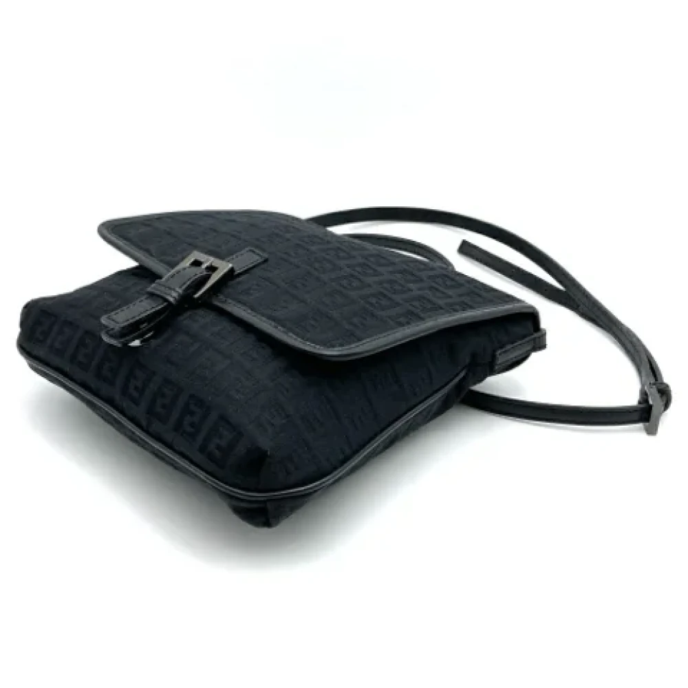 Fendi Vintage Pre-owned Canvas fendi-bags Black Dames